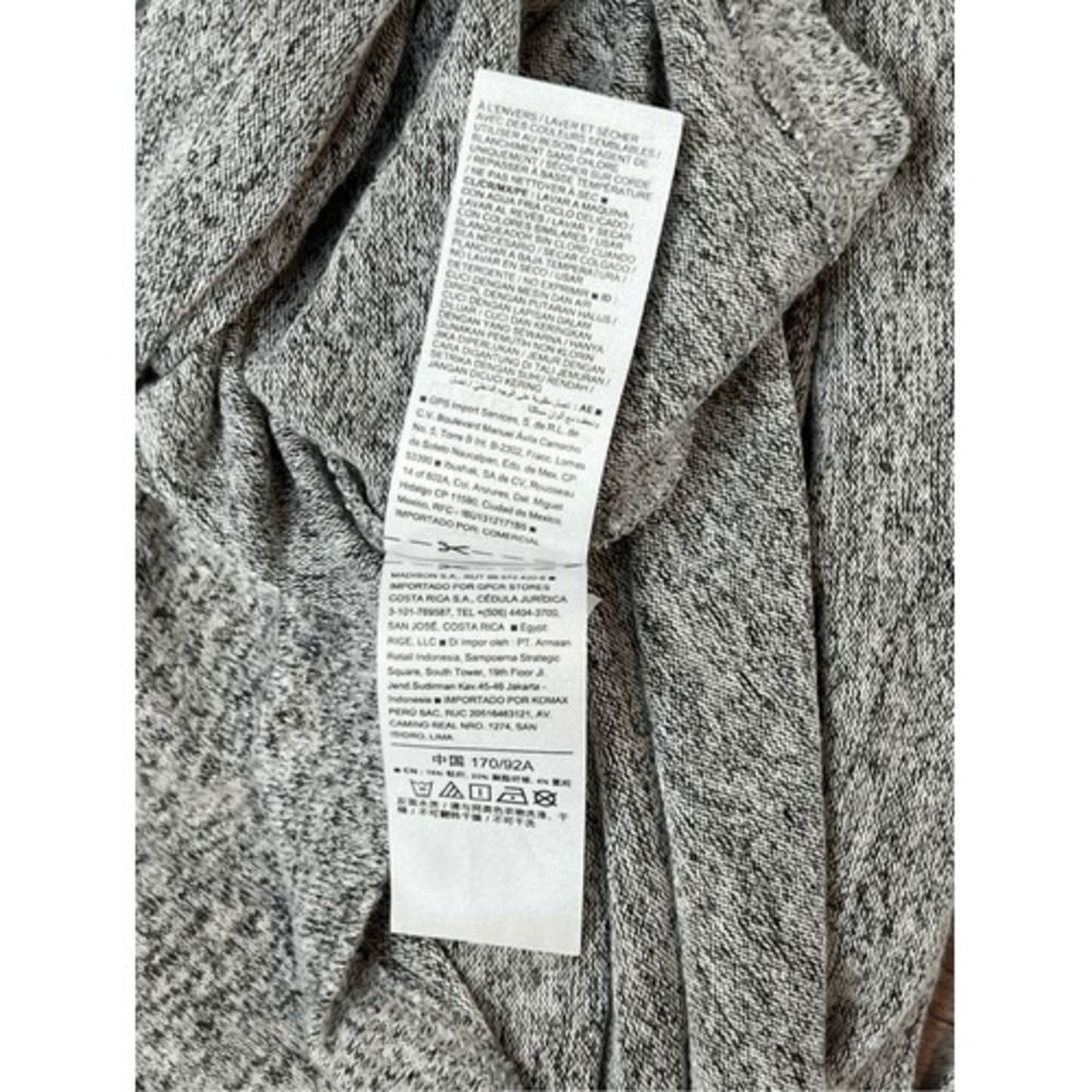 Old Navy Crewneck Grey Swing Dress Knit MEDIUM TALL Sweater-like Casual - Picture 11 of 12